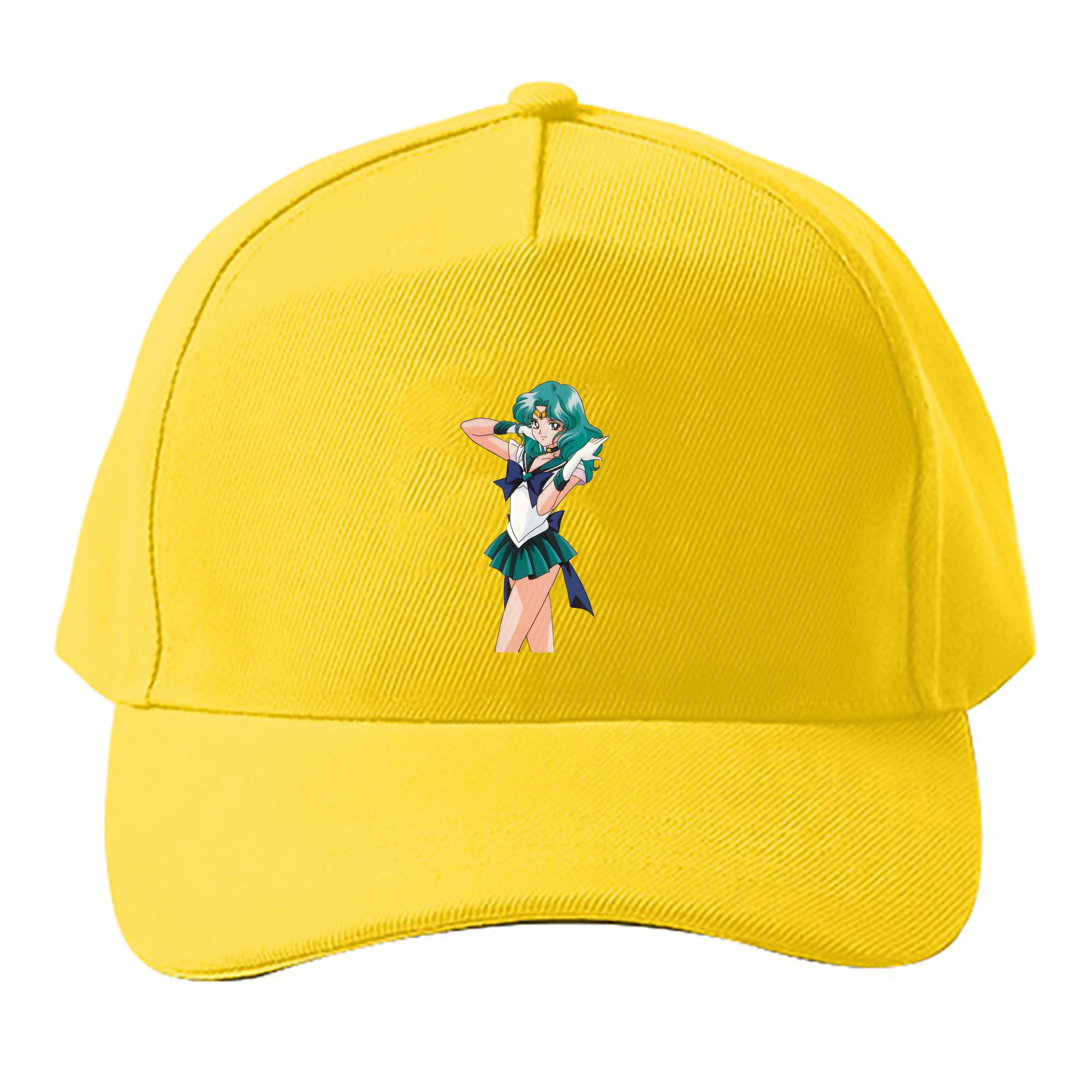 （画像用） 美少女戦士セーラームーン 海王 みちる（かいおう みちる） Sailor Moon Kaiou Michiru ベースボールキャップ 綿100％ 男女兼用 帽子 スポーツ